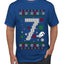 Christmas 7 Meme, Ugly Christmas Sweater Unisex Men's T-Shirt