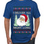 I Deliver All Night Long, Ugly Christmas Sweater Unisex Men's T-Shirt