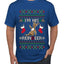 I'm His Reindeer, Ugly Christmas Sweater Unisex Men's T-Shirt