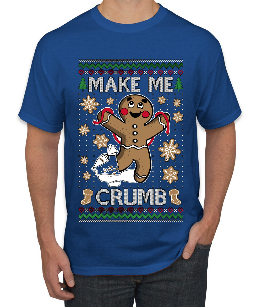Make Me Crumb, Ugly Christmas Sweater Unisex Men's T-Shirt