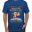Redacted Naughty List Access Denied, Ugly Christmas Sweater Unisex Unisex Men's T-Shirt