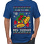 I Like To Ride His Sleigh, Ugly Christmas Sweater Unisex Men's T-Shirt