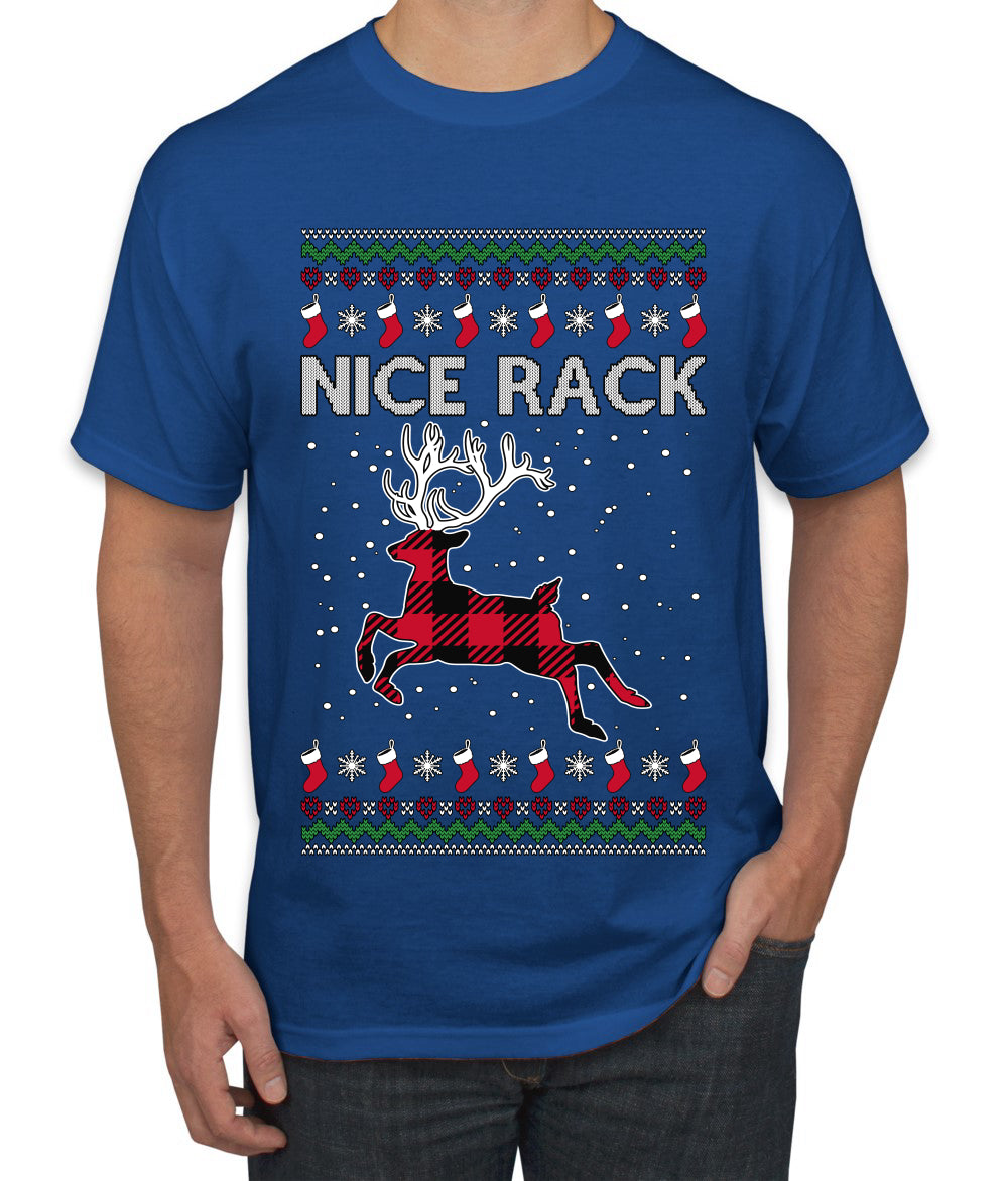 Nice Rack, Ugly Christmas Sweater Unisex Men's T-Shirt