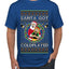 Santa Got Coldplayed, Ugly Christmas Sweater Unisex Men's T-Shirt