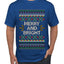 Merry And Bright, Ugly Christmas Sweater Unisex Men's T-Shirt