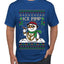 Ice Pimp, Ugly Christmas Sweater Unisex Men's T-Shirt
