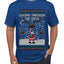 Goopin' Through The Snow Gamer Santa, Ugly Christmas Sweater Unisex Men's T-Shirt