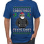 Santa Christmas Type Shit, Ugly Christmas Sweater Unisex Men's T-Shirt