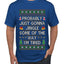 Probably Just Gonna Jingle Some Of The Way I'm Tired, Ugly Christmas Sweater Unisex Men's T-Shirt