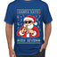 Santa Says 6 7 Numbers Meme, Ugly Christmas Sweater Unisex Men's T-Shirt