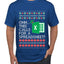 Ohh This Calls For A Spreadsheet Office, Ugly Christmas Sweater Unisex Men's T-Shirt