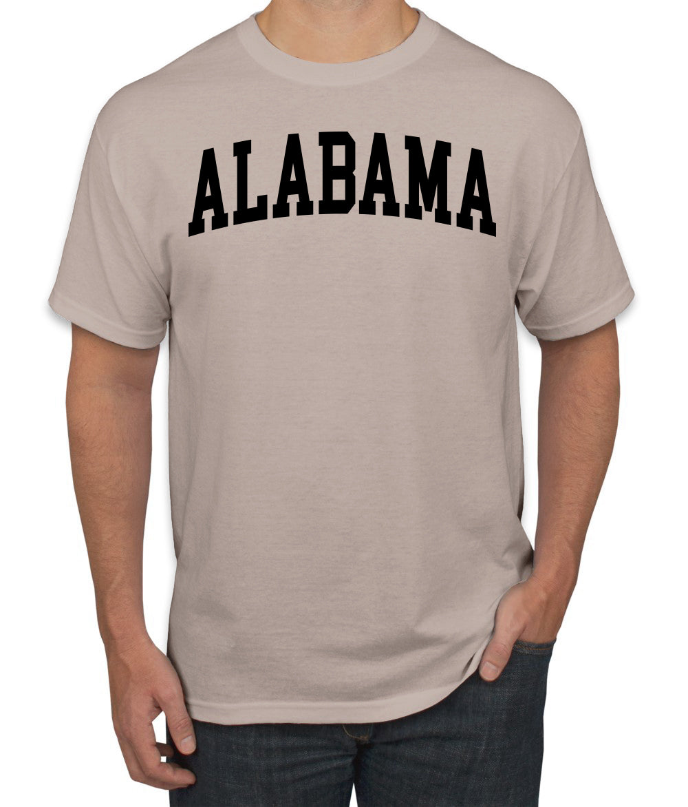 State of Alabama College Style Fashion Men's T-Shirt