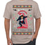 Nakatomi Plaza Happy Trails Hanz  Ugly Christmas Men's T-Shirt