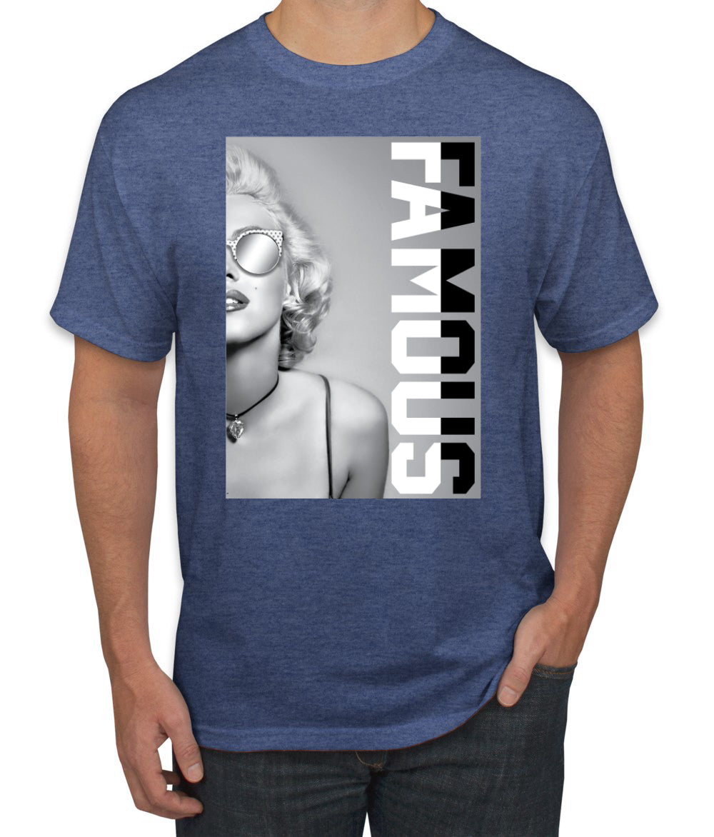 Marilyn Famous Rockstar Famous People Pop Culture Men's T-Shirt