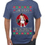 Jesus the Ultimate Deadlifter Funny Ugly Christmas Sweater Men's T-Shirt