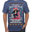Not Christmas Until Hans Gruber Falls From Nakatomi Ugly Christmas Sweater Men's T-Shirt