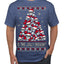 Is This Jolly Enough? Skeleton Skull Christmas Tree Ugly Christmas Sweater Men's T-Shirt