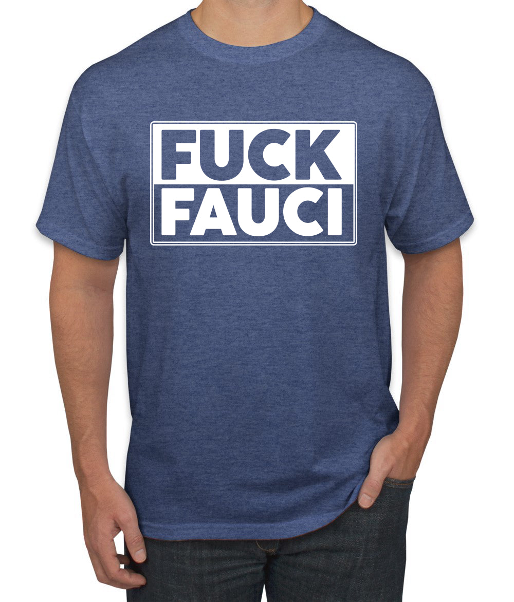 Fauci Funny Mens Tshirts Political Graphic T shirts for Men Political Men's T-Shirt