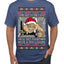 Come Out to the Coast Have a Few Laughs Die Hard McClane Ugly Christmas Sweater Men's T-Shirt