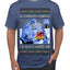 A Choo Choo I've Always Wanted One Winter Warlock Movie Ugly Christmas Sweater Men's T-Shirt