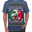 Jing a Di Jing Dominick the Italian Christmas Donkey Ugly Christmas Sweater Men's T-Shirt