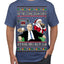 Put the Cookies Down Make America Healthy Again RFK Ugly Christmas Sweater Men's T-Shirt