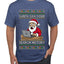 Santa Saw Your Search History, Funny Internet Humor, Ugly Christmas Sweater Men's T-Shirt