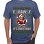 F-CAW-F IT'S CHRISTMAS, Ugly Christmas Sweater Men's T-Shirt