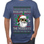 Rollin' Into The Holidays Christmas Sweater, Ugly Christmas Sweater Men's T-Shirt