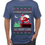 I Could Go Down All Night Long, Ugly Christmas Sweater Men's T-Shirt