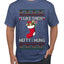 Hefty And Hung Christmas Sweater, Funny  Ugly Christmas Sweater Men's T-Shirt