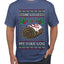She Loves my Yule Log, Ugly Christmas Sweater Men's T-Shirt
