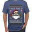 I Put The D In Holiday, Ugly Christmas Sweater Unisex Men's T-Shirt