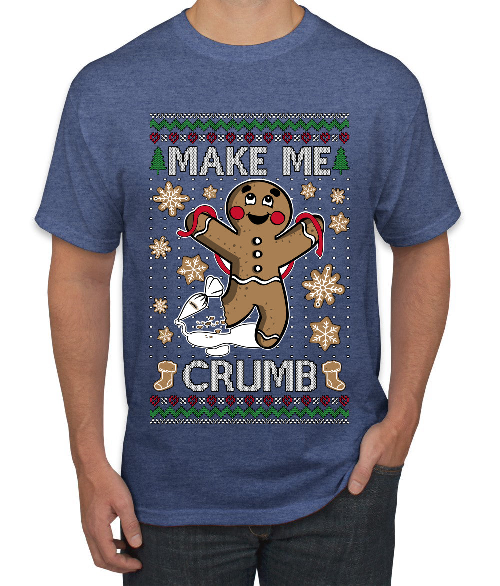 Make Me Crumb, Ugly Christmas Sweater Unisex Men's T-Shirt