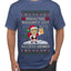 Redacted Naughty List Access Denied, Ugly Christmas Sweater Unisex Unisex Men's T-Shirt