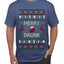 Merry Drunk, Ugly Christmas Sweater Unisex Unisex Men's T-Shirt