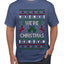 We're Christmas, Ugly Christmas Sweater Unisex Men's T-Shirt