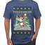 Pole Dancer, Ugly Christmas Sweater Unisex Men's T-Shirt