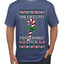She Likes My Peppermint Stick, Ugly Christmas Sweater Unisex Men's T-Shirt
