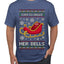 I Like To Jingle Her Bells, Ugly Christmas Sweater Unisex Men's T-Shirt