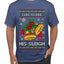 I Like To Ride His Sleigh, Ugly Christmas Sweater Unisex Men's T-Shirt
