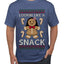 Lookin Like A Snack, Ugly Christmas Sweater Unisex Men's T-Shirt
