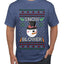 Snow Blower, Ugly Christmas Sweater Unisex Men's T-Shirt
