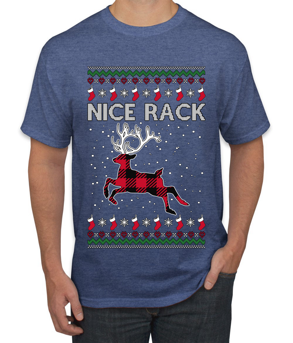 Nice Rack, Ugly Christmas Sweater Unisex Men's T-Shirt