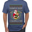 Santa Got Coldplayed, Ugly Christmas Sweater Unisex Men's T-Shirt