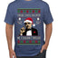 I Made Santa An Offer He Couldn't Refuse Mafia Don, Ugly Christmas Sweater Unisex Men's T-Shirt