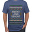 Merry And Bright, Ugly Christmas Sweater Unisex Men's T-Shirt