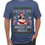 I Love To Jingle His Bells, Ugly Christmas Sweater Unisex Men's T-Shirt