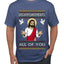 Disappointments All Of You Jesus, Ugly Christmas Sweater Unisex Men's T-Shirt