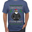 Santa Christmas Type Shit, Ugly Christmas Sweater Unisex Men's T-Shirt
